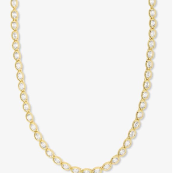 Melinda Maria She's a Boss Tennis Necklace - Picture 1 of 5